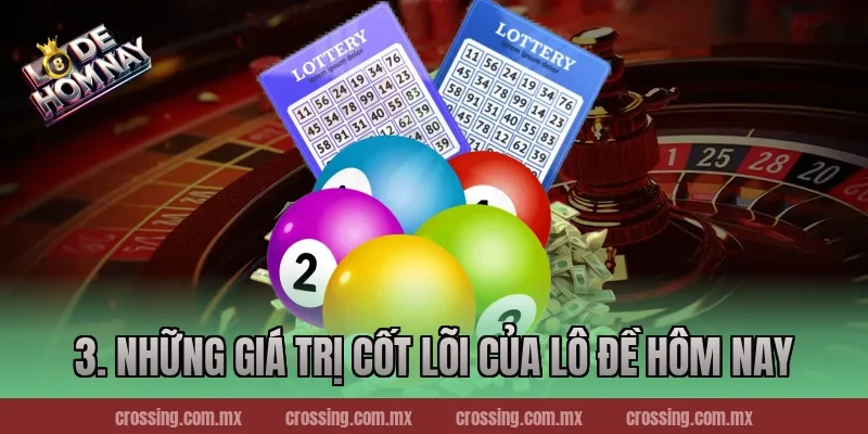 3. Những giá trị cốt lõi của Lô Đề Hôm Nay