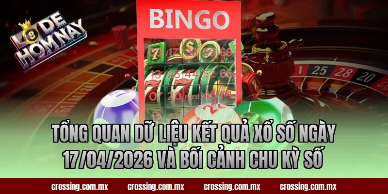 Tổng quan dữ liệu kết quả xổ số ngày 17/04/2026 và bối cảnh chu kỳ số